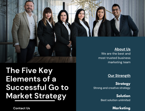 The Five Key Elements of a Successful Go to Market Strategy