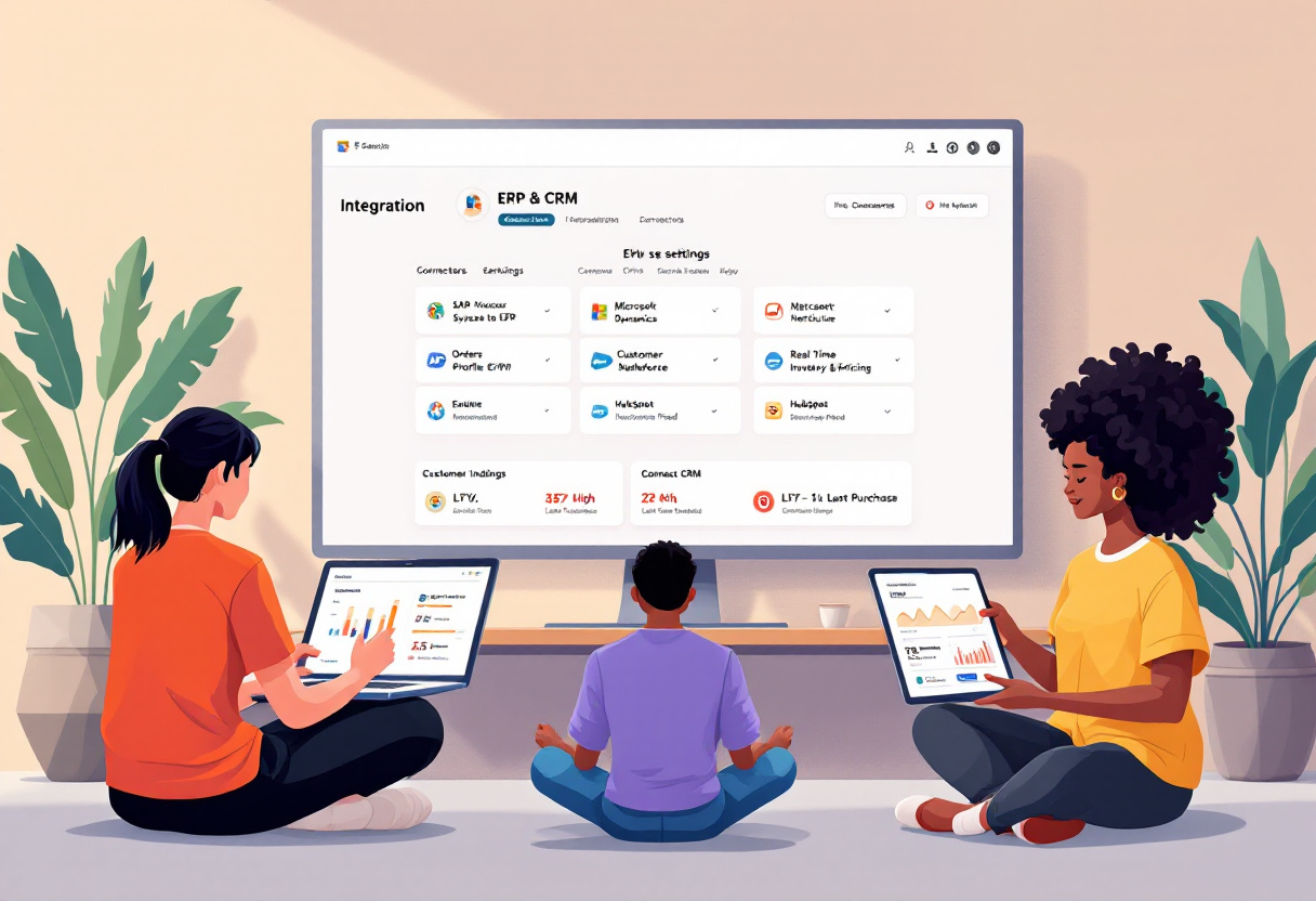 Full-Service Shopify Agency for erp & crm integrations