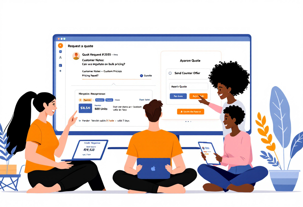 Full-Service Shopify Agency for request a quote & negotiation workflows